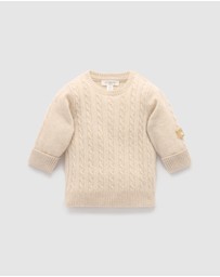 Purebaby - Cashmere Jumper -Kids-Babies