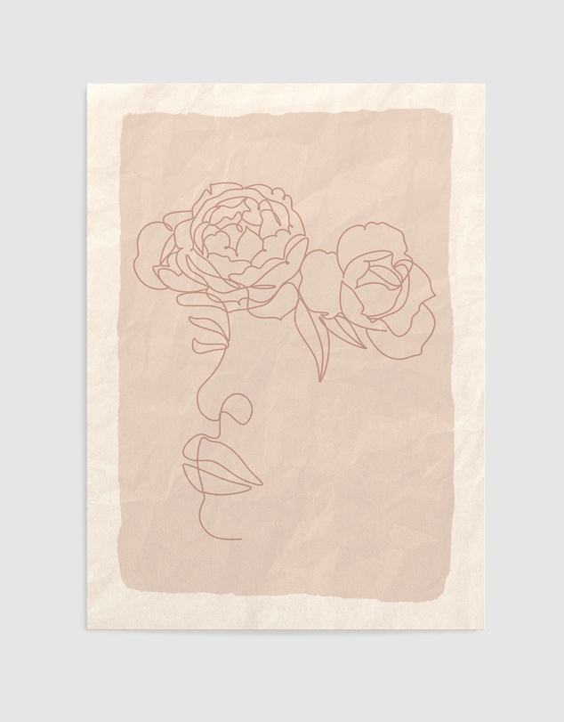 Olive et Oriel - She Blooms II Art Print