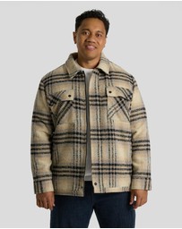 Johnny Bigg - Padded Check Zip Thru Jacket