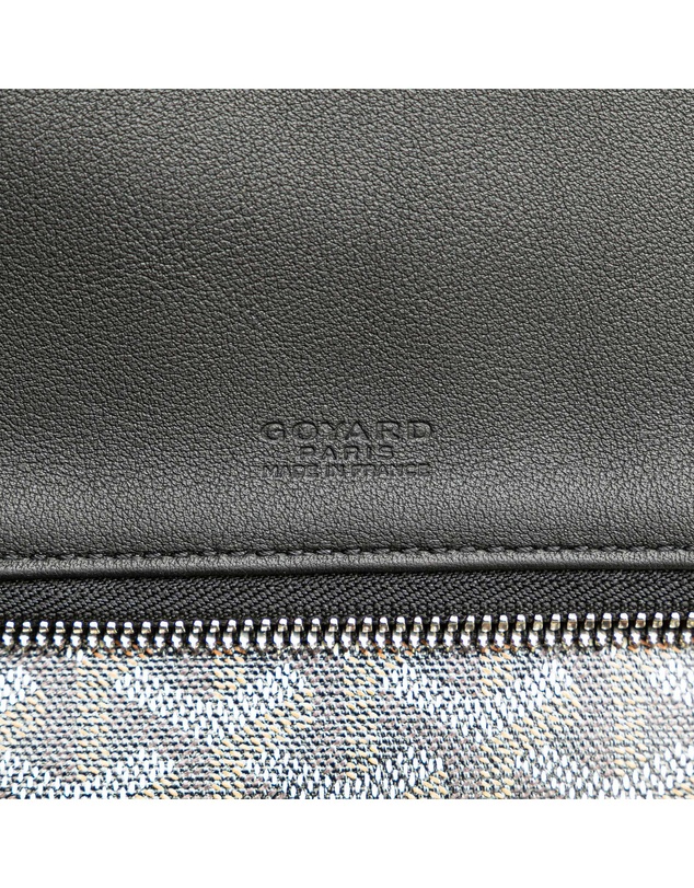 Pre-Loved by Azura Reborn - Pre-Loved Goyardine Canvas Leather Clutch