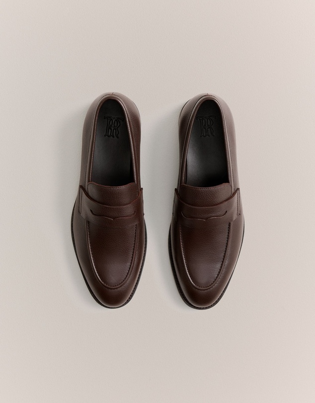 Trenery - Umber Saddle Loafer in Espresso