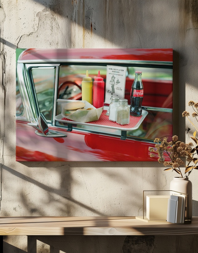 Olive et Oriel - Classic Car V by Bethany Young Art Print