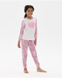 Rock Your Kid - Honey Bunny Long Sleeve Belle Sleep Set