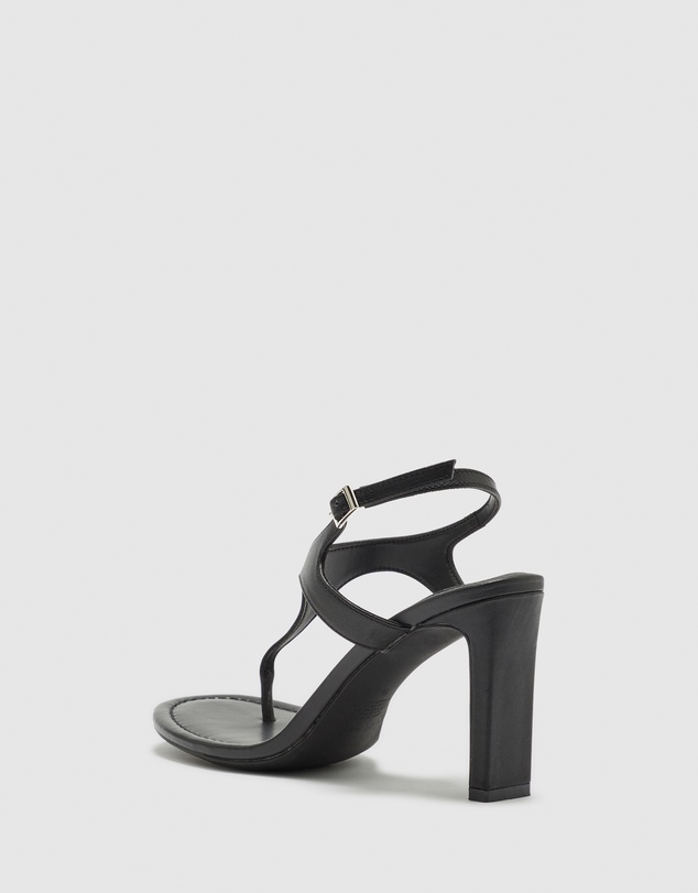 Nakedvice - The Gia Black Thong Heel