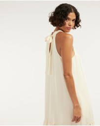 Amelius - Frankie Tie Neck Maxi Dress
