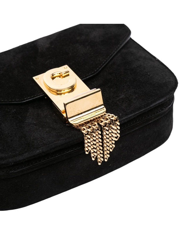 Pre-Loved by Azura Reborn - Pre-Loved Small Suede Pampille C Bag