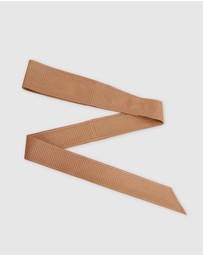 Belle & Bloom - Escalate Perforated Leather Belt