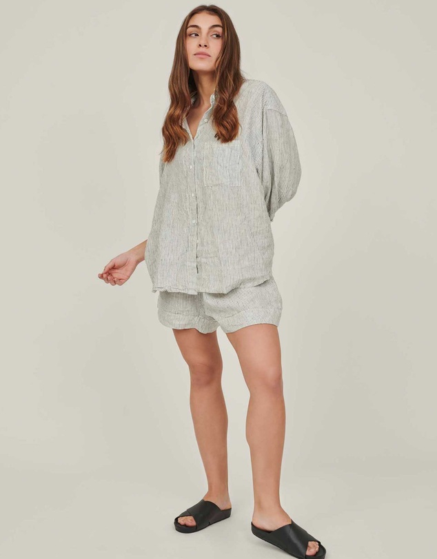 Carlotta + Gee - 100% Linen Shirt