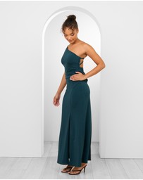 Pilgrim - Corinne One Shoulder Cowl Gown