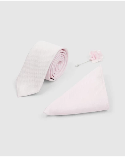 yd. - 3 Piece Partras Floral Tie Set