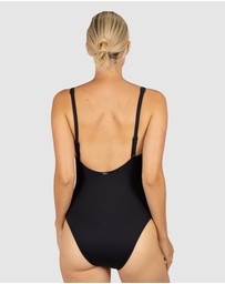 Baku Swimwear - Chloro D-E Cup Wrap One Piece Swimsuit