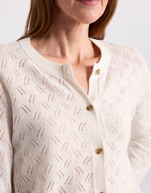 David Lawrence - Elphaba Linen Cardigan