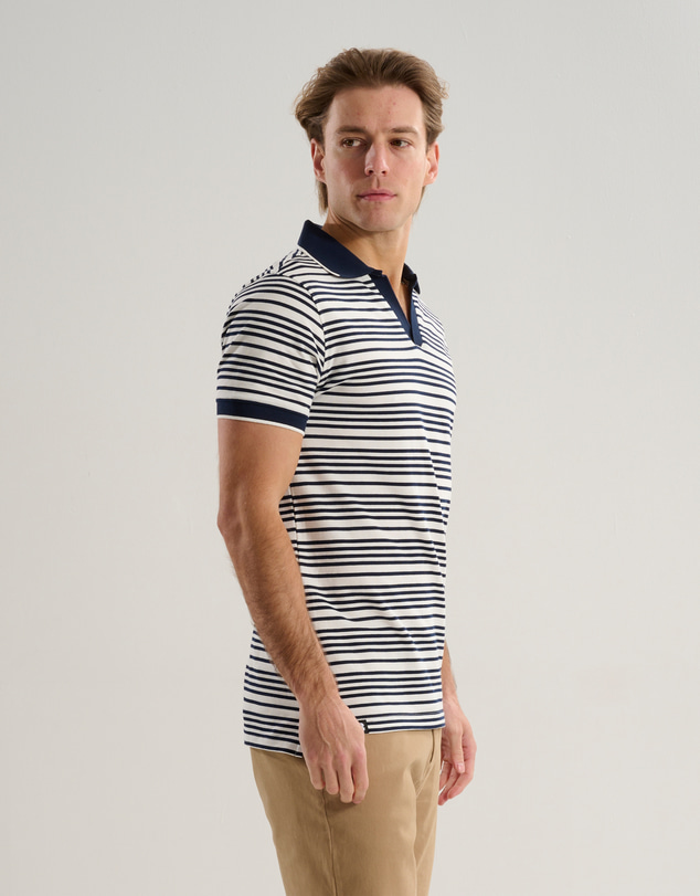 3 Wise Men - 3 Wise Men Pitsburg Polo Shirt - Navy