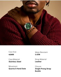 Fossil - Everett Brown Analogue Watch