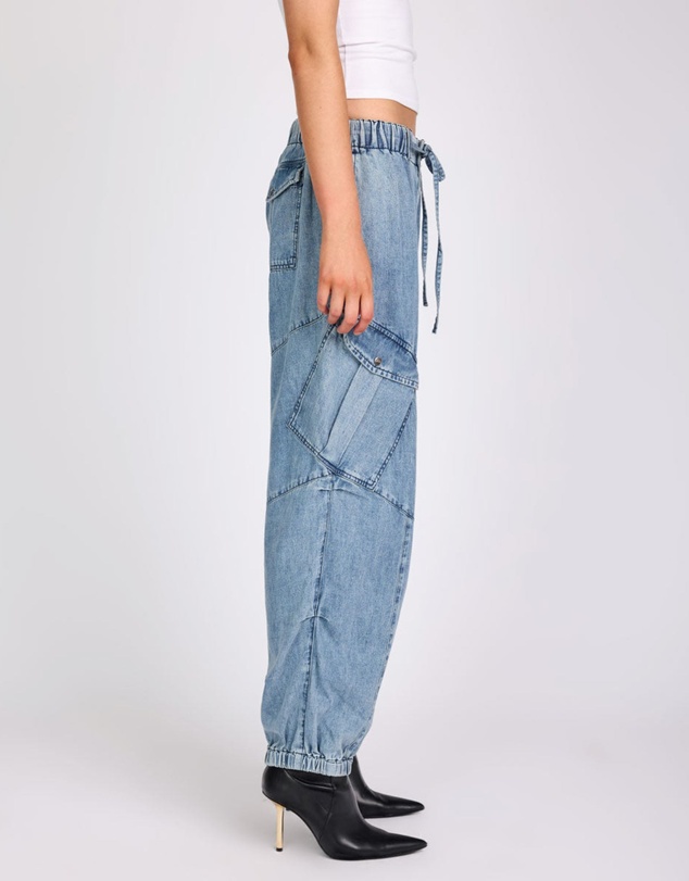 ONE TEASPOON - Utility Denim Flight Pants - Johnny Blue