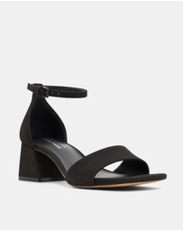 Call It Spring - Vicki Ankle Strap Block Heels