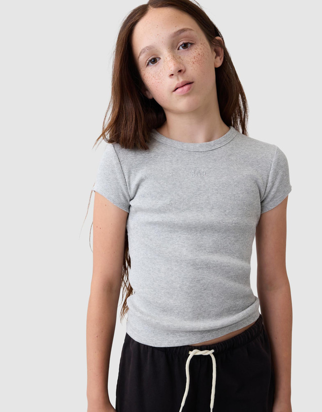 GAP - SS Perfect Rib Tee - Kids-Teens