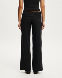 Cotton On Body Active - Ultra Soft Roll Over Wide Leg Pant