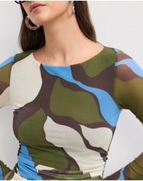 The Fated - Jasmine Mesh Long Sleeve Top