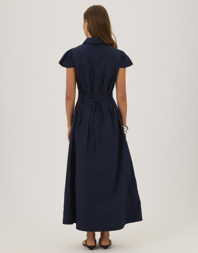 Atmos&Here - Vivienne Tie Back Shirt Dress