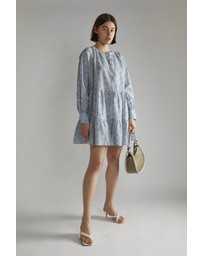 Glamorous - Tiered Smock  Midi Dress