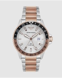 Emporio Armani - Two Tone Analogue Watch