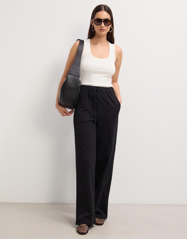 The Fated - Sasha Jersey Wide Leg Pants