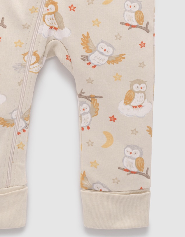 Purebaby - Thick Pyjama Sleep Growsuit -Kids-Babies