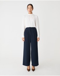 Forcast - Celene Gathered Neck Top