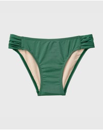Aqua Blu Kids - Stepping Stones Gathered Side Briefs - Teens