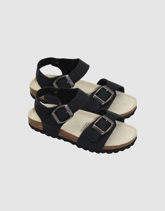 Human - Kids Thomas Sandals Black 12