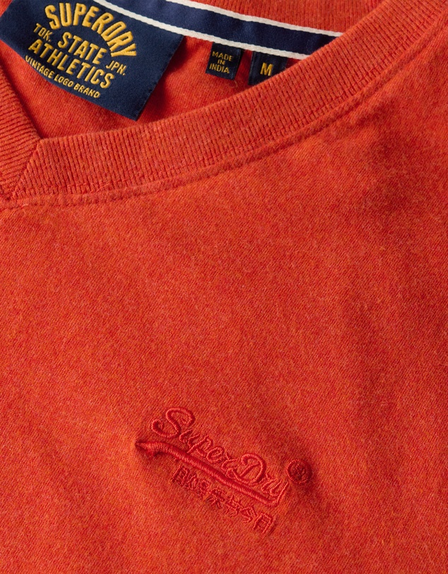 Superdry - Essential Logo Embroidered Vee Slim Fit Tee