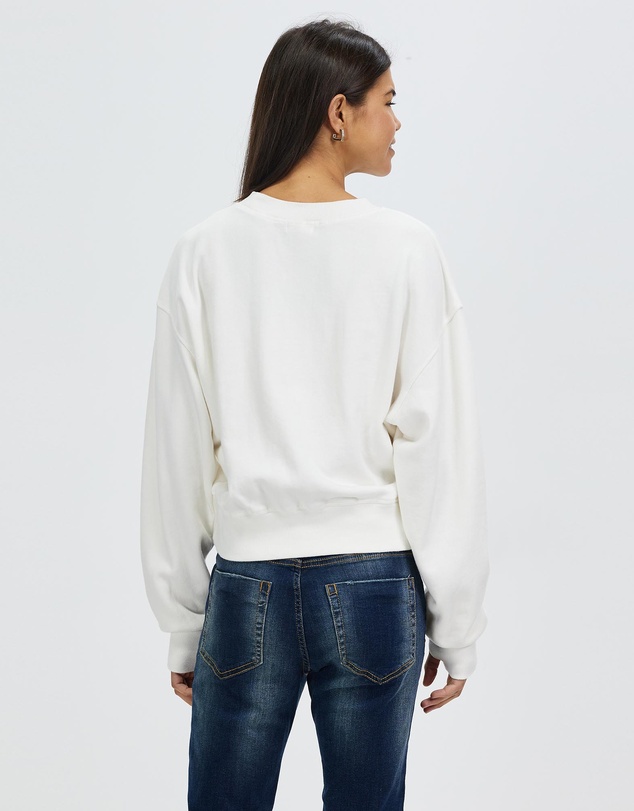 DRICOPER DENIM - Gemma Ivory Loose Sweats