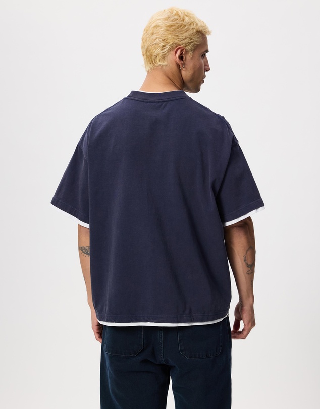 Worship - Tropical Thunder Layered Box Crop Tee