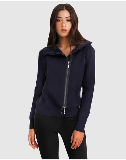 Belle & Bloom - Brother’s Zip Front Jumper