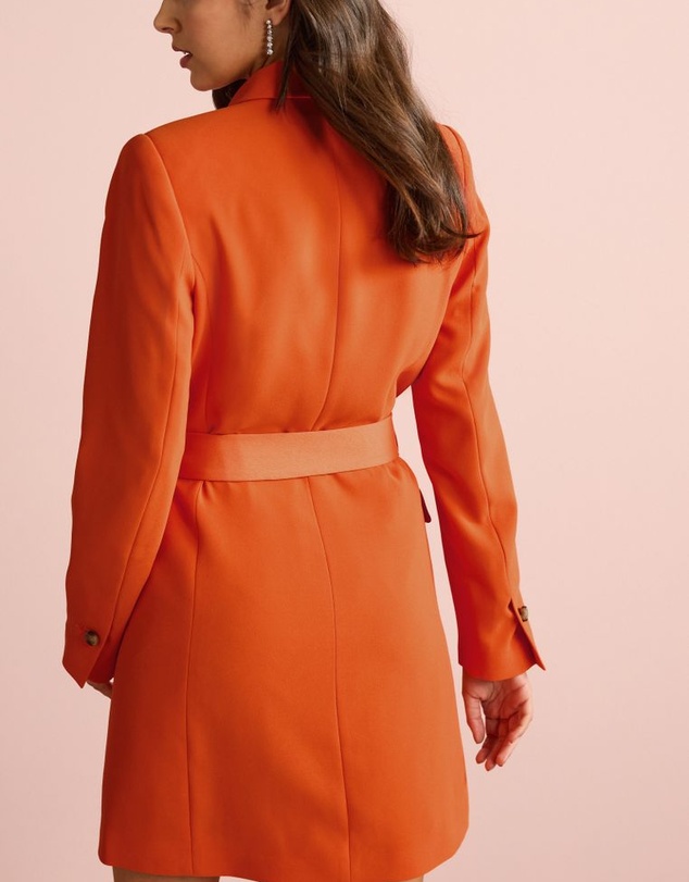 NEXT - Tailored Long Sleeve Belted Blazer Dress