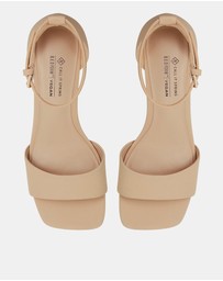 Call It Spring - Vicki Ankle Strap Block Heels