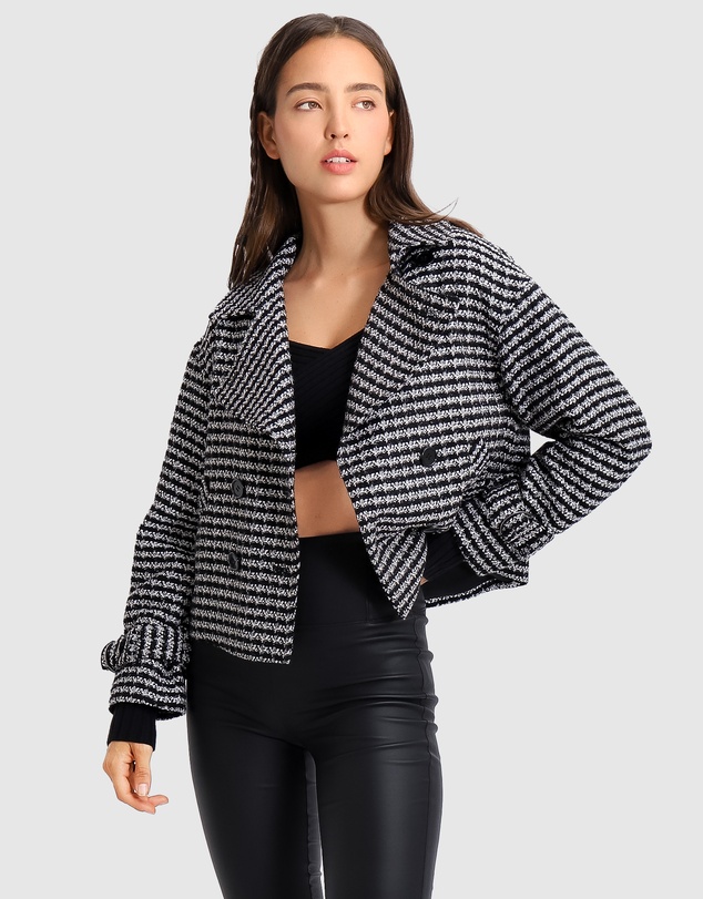 Belle & Bloom - Power Over Me Tweed Jacket