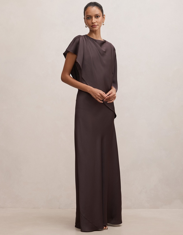 Forever New Petite - Zinnia Petite Cape Maxi Dress