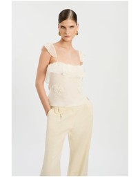 Bardot - Lisette Frill Detail Cami