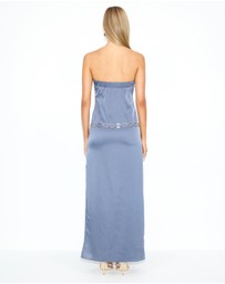 Dazie - Afterglow Belted Maxi Dress