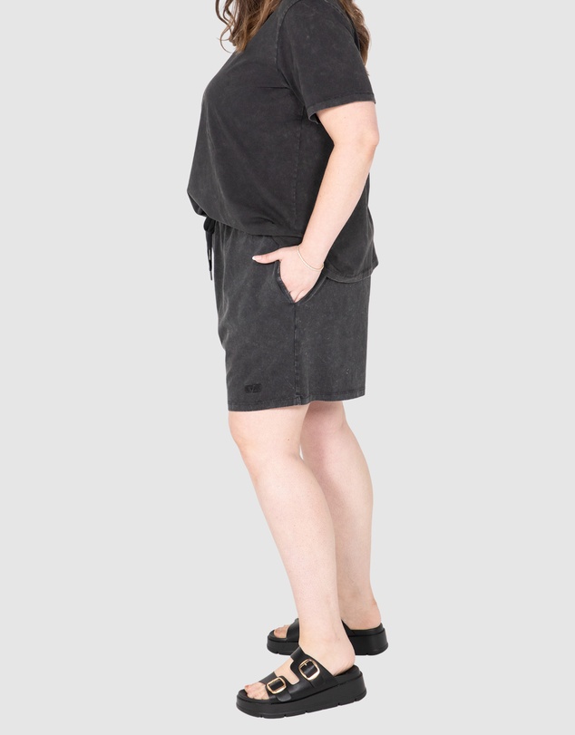 Love Your Wardrobe - Jamie Acid Wash Shorts