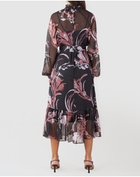 Amelius - Botanica Chiffon Dress