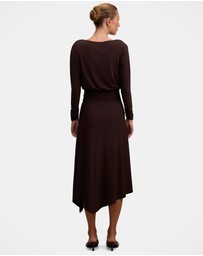 Forever New - Ida Draped Jersey Midi Dress