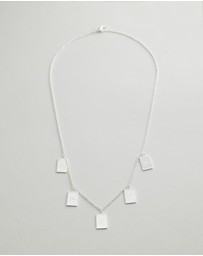 Carly Paiker - Hieroglyph Tag Necklace