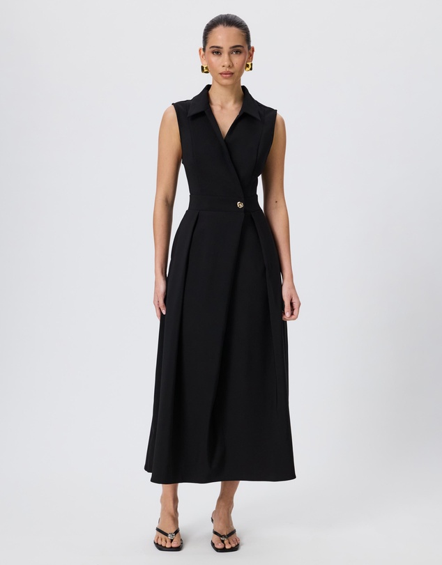 Tussah - Julia Wrap Tailored Midi Dress