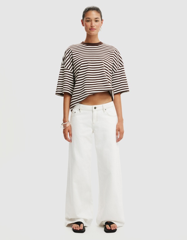 Cotton On - Low Rise Wide Jeans