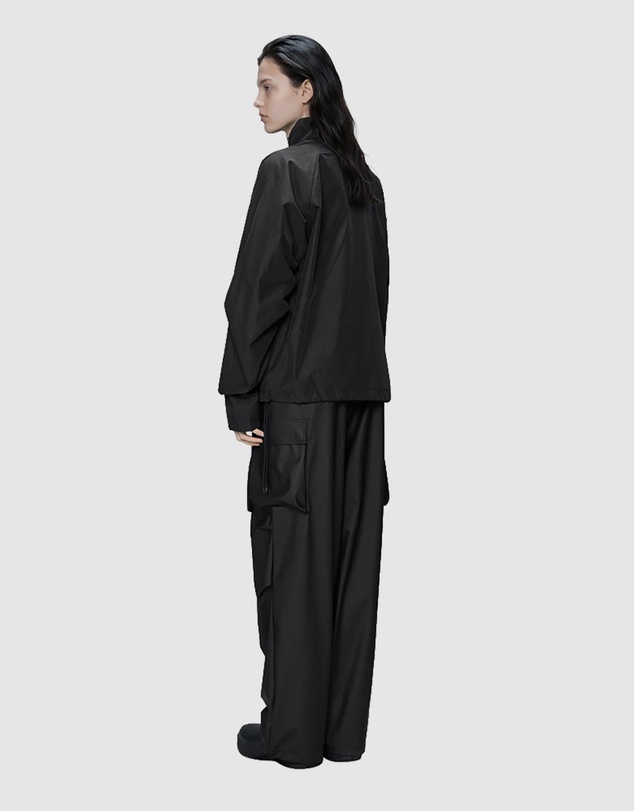 RAINS - Women's Light Woven Track Top Black