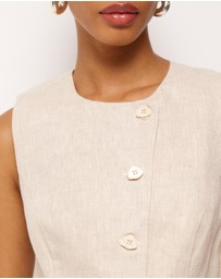 AERE - Longline Asymmetric Vest