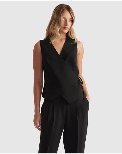 Decjuba - Clara Side Tie Vest
